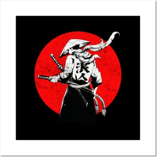 Samurai Japanese Warrior Posters and Art